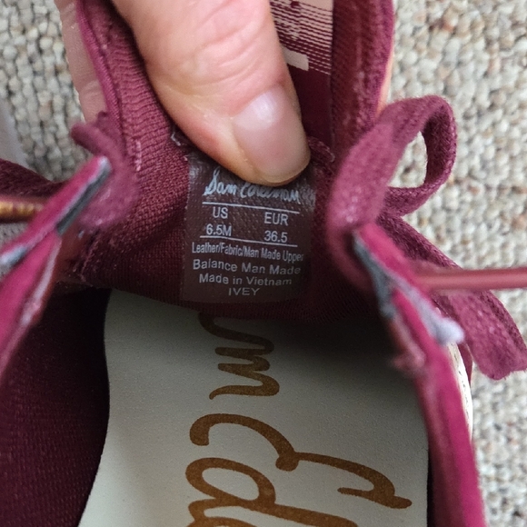 Sam Edelman Suede Ivey Lace Up Sneaker - Picture 9 of 10